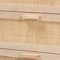 Baxton Studio Sebille Mid-Century Modern Light Brown Finished Wood 3-Drawer Storage Chest with Natural Rattan 207-12464 - alternate 9